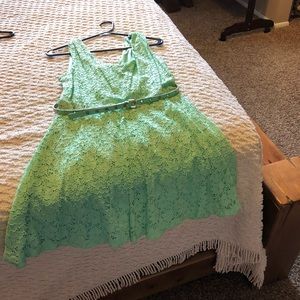 Candies teal colored almost New dress!